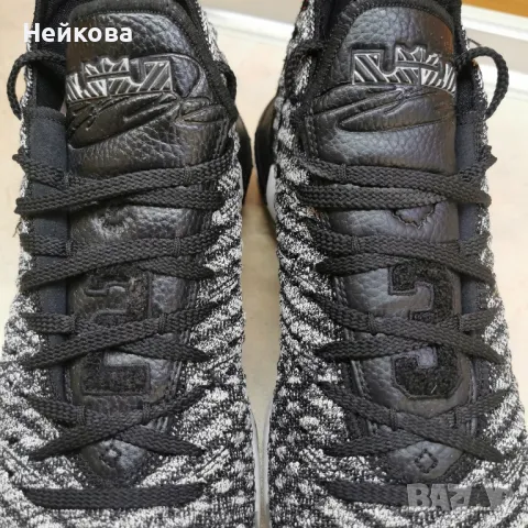 Nike LeBron 16 "Oreo" 43 Отлични, снимка 6 - Маратонки - 46933123