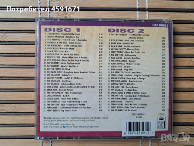 All About Soul (53 Original Soul Classics), снимка 4 - CD дискове - 53295999