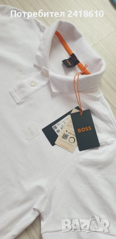 Hugo Boss Passenger Pique Cotton Slim Fit Stretch Mens Size XL НОВО! ОРИГИНАЛ! Мъжка Тениска!