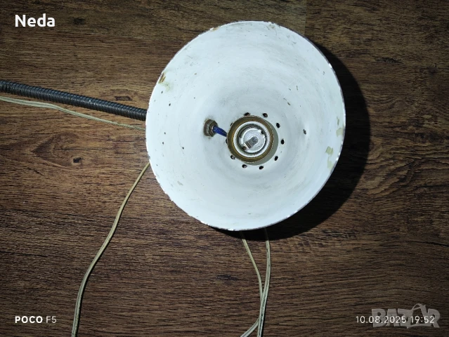 Стара настолна лампа, снимка 4 - Други - 51320578