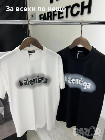 Balenciaga Мъжка Тениска👕Мъжка Блуза С Къс Ръкав Баленсиага - Различни Цветове Код SА Brand-10