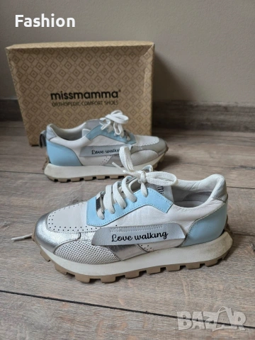 сникърси от естествена кожа MISSMAMMA