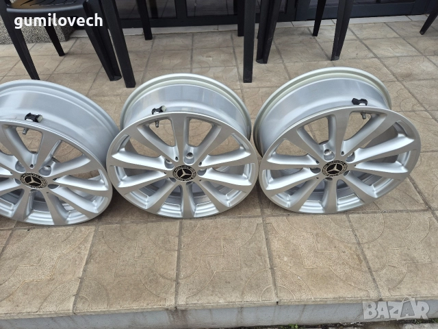 Оригинални Джанти Мерцедес Е-Класа W213-17 цола , снимка 8 - Гуми и джанти - 52873790