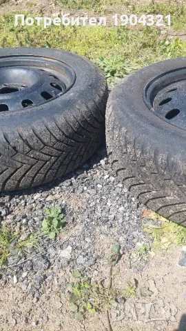 Железни джанти 16 ски свалени от пежо 407 2005г дот.23г., снимка 4 - Гуми и джанти - 49966819