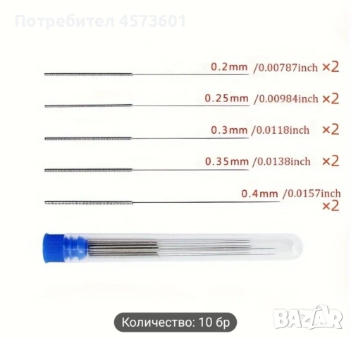 Комплект игли, снимка 4 - Други инструменти - 54090820