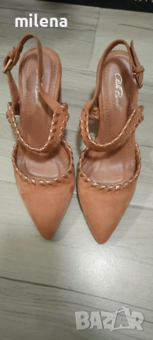 Сандали на ток