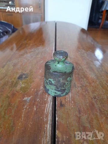 Стара месингова мерка за кантар