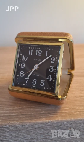 Туристически часовник с будилник EUROPE 2 JEWELS