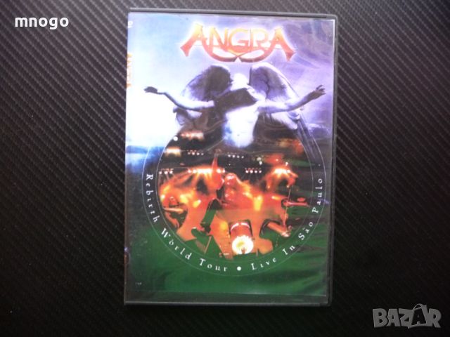 Angra DVD хеви метъл видео концерт Live Сао Паоло на живо   , снимка 1 - DVD дискове - 46626574