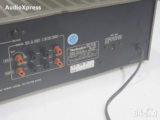 🔥 Technics SU-V6 – сериозен японски усилвател от края на 70-те, снимка 8 - Ресийвъри, усилватели, смесителни пултове - 53641998