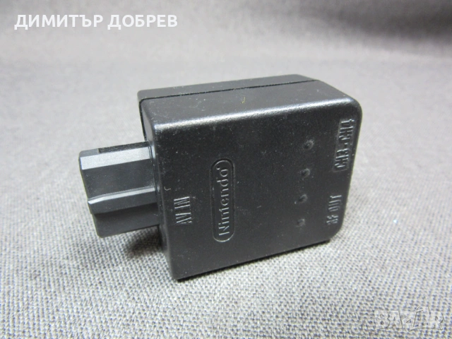 ОРИГИНАЛЕН RF МОДУЛАТОР NINTENDO 64 / SNES / GAMECUBE (NUS-003), снимка 4 - Аксесоари - 54157340