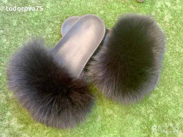 Нови с богат естествен косъм, снимка 3 - Чехли - 50396700