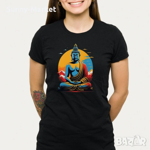Тениска Буда , мъжки , дамски и детски тениски BUDA, снимка 5 - Тениски - 53697899