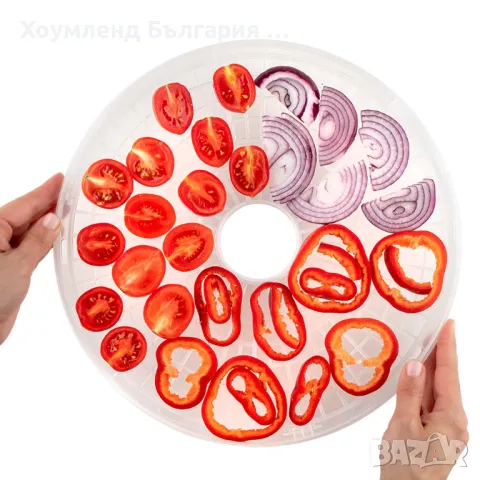 Машина за сушене на плодове, мезета и зеленчуци - дехидратор, снимка 5 - Други - 50272326