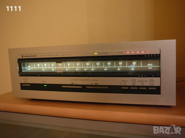 KENWOOD KT-413, снимка 3 - Ресийвъри, усилватели, смесителни пултове - 53527017