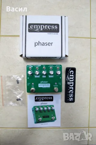 Empress Effects Phaser – Страхотен канадски мулти китарен ефект, снимка 2 - Китари - 49151202