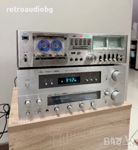 🔊Ретро аудио сет Fisher - триглав дек, усилвател и тунер + опция тонколони Fisher🔊, снимка 4 - Аудиосистеми - 52452783