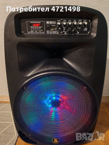 Преносима Тонколона - Avcrowns V-15 60W, снимка 2 - Тонколони - 54234315