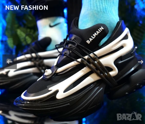 🔝🔝🔝 Дамски Маратонки BALMAIN , снимка 3 - Маратонки - 50810376