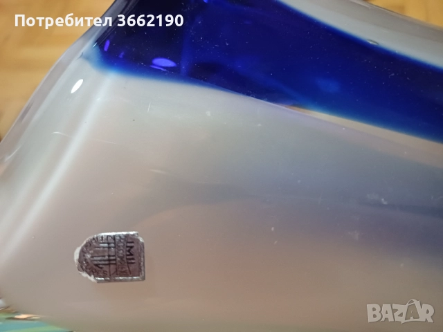 Висока ваза Мурано, снимка 4 - Вази - 52868973