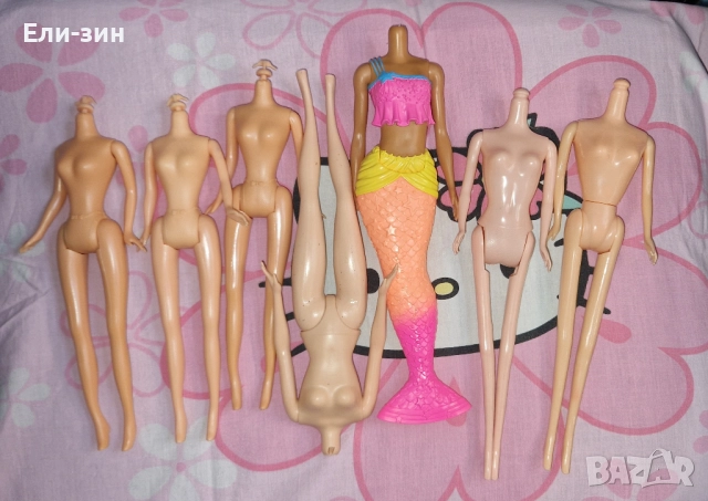 лот тела за кукли, за резервни части, счупени с дефекти