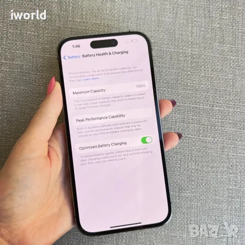 256gb❗️ 100% Батерия❗️ iphone 14 PRO❗️ Лизинг от 60лв/м❗️ deep purple лилав , снимка 2 - Apple iPhone - 48238210