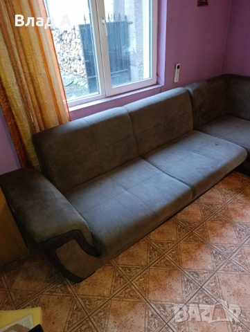Продавам диван Принцес 2, Запазен, лежанка с две ракли, снимка 5 - Дивани и мека мебел - 53595724