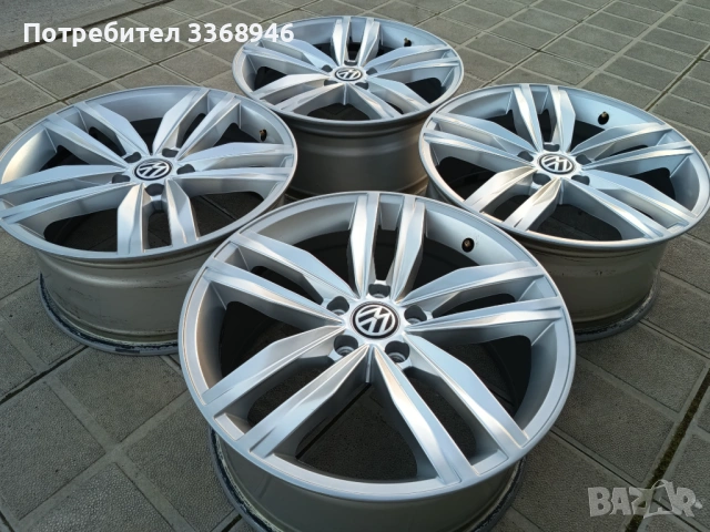 Джанти 18" 5х112 Фолксваген Р лайн Дартфорд 5x112 VW Rline Dartford , снимка 7 - Гуми и джанти - 53697161