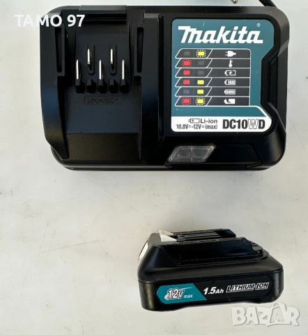 Makita DF333D - Акумулаторен винтоверт 12V 1.5Ah, снимка 7 - Винтоверти - 53728650