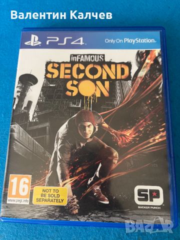 Infamous Second Son PS4, снимка 1 - Игри за PlayStation - 46288228