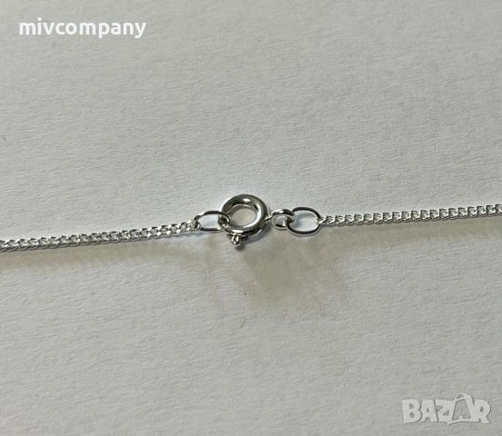 Сребърен синджир 1.88гр.48см., снимка 3 - Колиета, медальони, синджири - 53783612