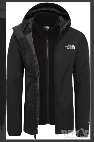 детско Яке с полар  The North Face  Elden Rain Triclimate 3 в 1 TNF размер ХЛ, снимка 4 - Детски якета и елеци - 49000436