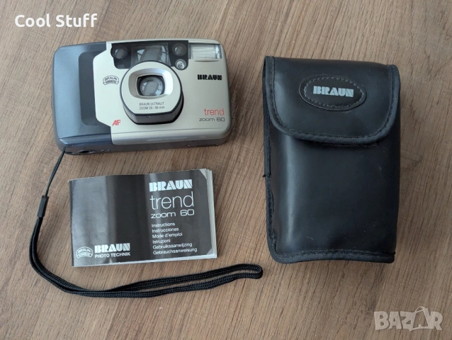 Компактен лентов фотоапарат Braun trend zoom 60