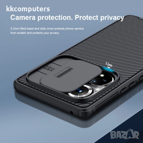 Huawei Honor 50 Pro Удароустойчив NILLKIN CamShield Калъф и Протектор