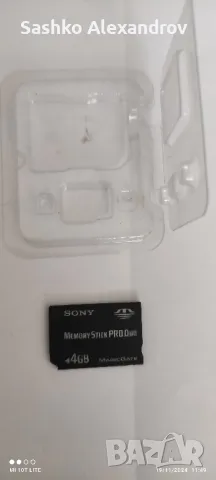 Sony Memory Stick Duo 4GB, снимка 1 - Друга електроника - 48023759