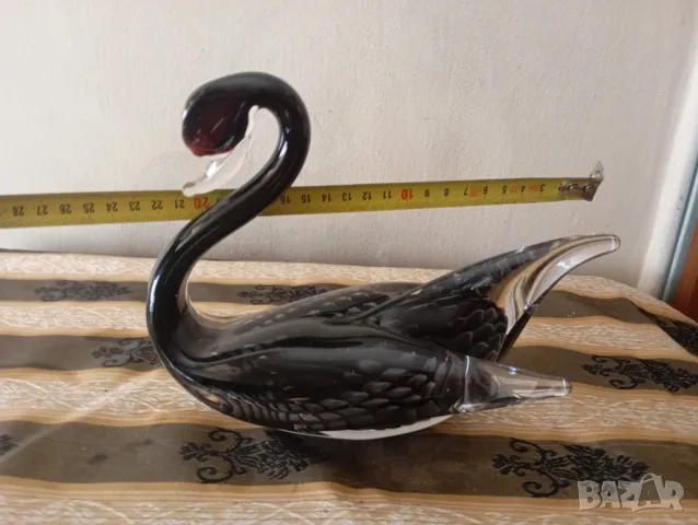 Статуетка мурано-лебед, снимка 5 - Статуетки - 49966759