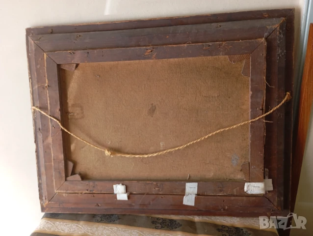 Стара картина - цветя, снимка 7 - Картини - 50946151