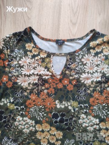 Готина дамска блузка размер М, снимка 4 - Блузи с дълъг ръкав и пуловери - 46333448
