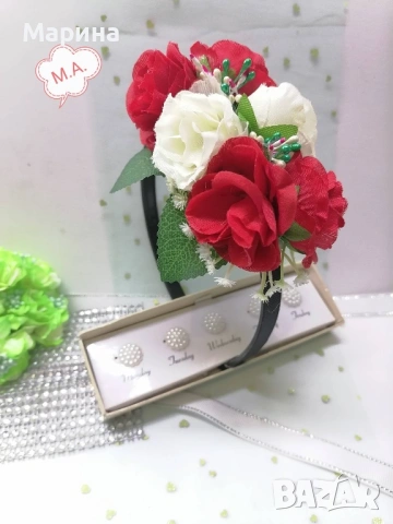 Китка за глава ,вариант 27, снимка 3 - Аксесоари за коса - 53713766