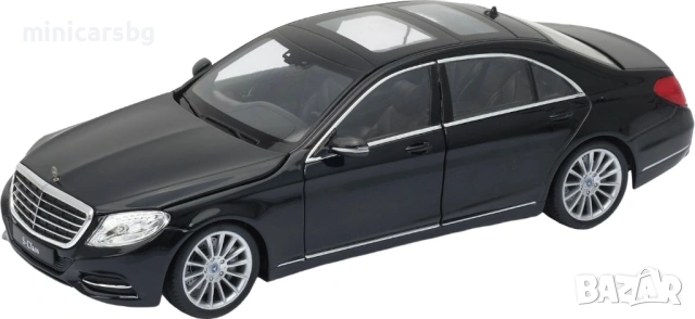 Метални коли Mercedes-Benz S-Class W222 1:24 метален модел (Diecast)