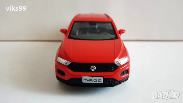  Volkswagen T-ROC RMZ City MAT RED 1:32, снимка 7 - Колекции - 47139133