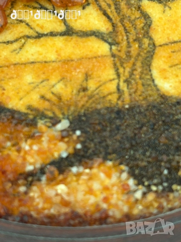 Старинна съветска картина от балтийски кехлибар , снимка 5 - Антикварни и старинни предмети - 52814620