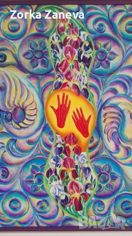 Картина,70см,50 см,в рамка., снимка 2 - Картини - 50816928