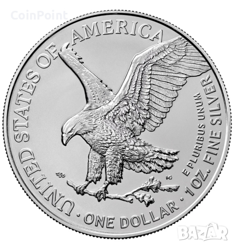 AI CYBER WOLF 1 Oz Сребърна монета 1$ САЩ 2024 г, снимка 4 - Нумизматика и бонистика - 44984610