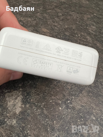 Оригинално зарядно устройство за Apple - 67W USB-C, снимка 4 - Лаптоп аксесоари - 44939089