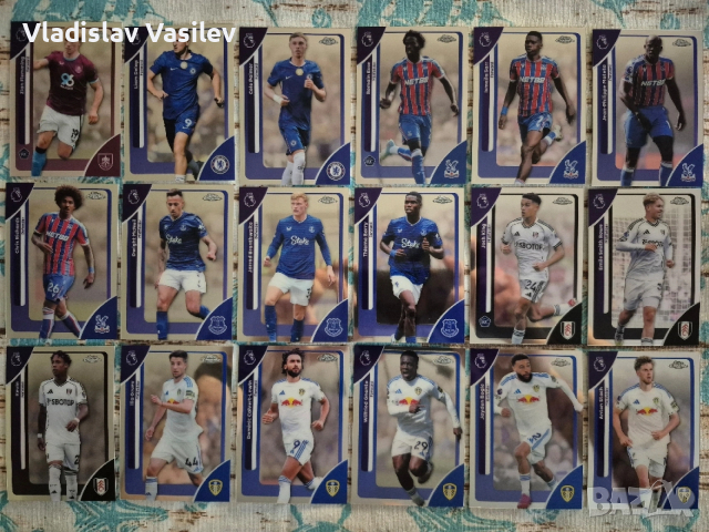 Topps Chrome EPL 25/26 - Base & Inserts, снимка 2 - Колекции - 53829173