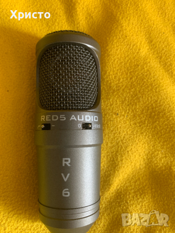 Студиен кондензаторен микрофон RED5 AUDIO RV6