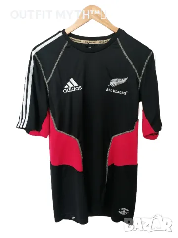 ADIDAS ALL BLACKS ОРИГИНАЛНА ФУТБОЛНА ТЕНИСКА , снимка 1 - Тениски - 46886006