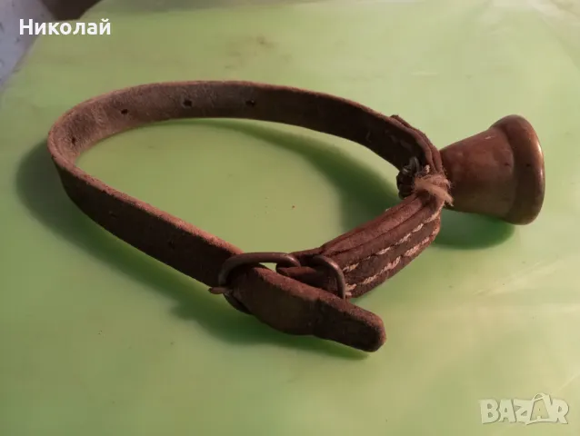 Чан , звънец , хлопка с каишка , снимка 3 - Антикварни и старинни предмети - 50411384