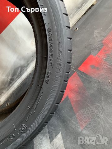 225 45 18, Лятна гума, Bridgestone PotenzaS001, 1 брой, снимка 7 - Гуми и джанти - 46245411